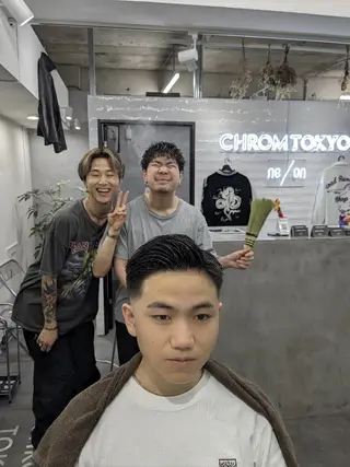 ショート メンズ特化 石田はるむのヘアスタイル