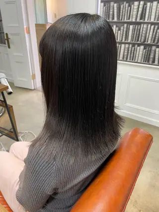 セミロング カラーモデル募集ෆ SAEのヘアスタイル
