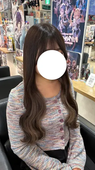 ロング 推しカラー/ ミクのヘアスタイル