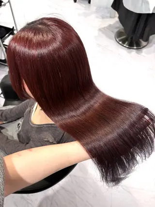 ロング カラー 表参道♡暗髪♡ 艶カラー♡アユミのヘアスタイル