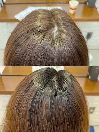 ショート カラー 暖色カラー🍒スパ/ canna‎🤎のヘアスタイル