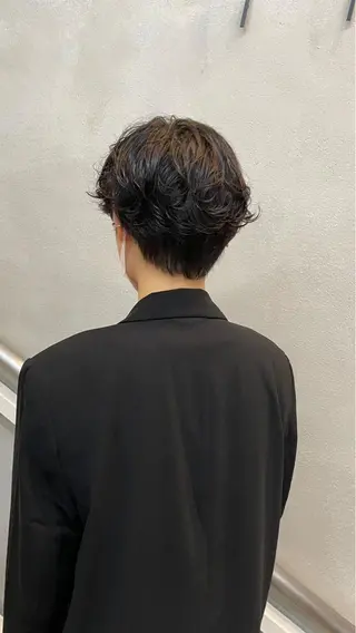 ショート パーマ ウルフカット 811 大阪梅田 ウルフのヘアスタイル