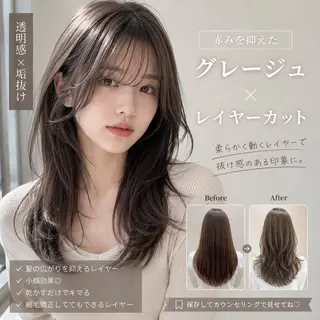 ロング 💎メンズカット💎 美髪矯正 ミツキのヘアスタイル