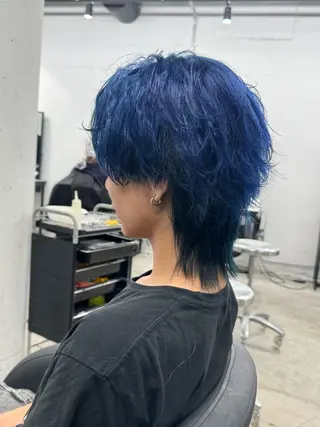 ショート カラー メンズ Pia/KIRIA /福岡美容室のヘアスタイル