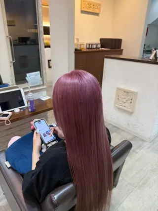 カラー 山内 星愛🫧のヘアスタイル
