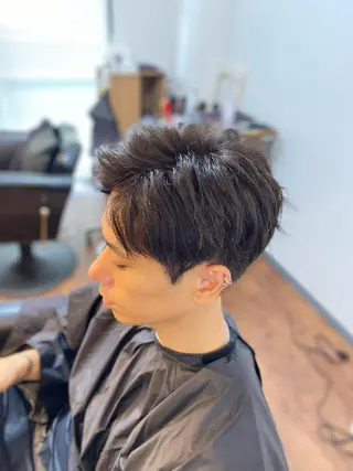 ショート カラー メンズ Luzir⭐︎ GEN⭐︎のヘアスタイル