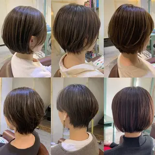 ショート カラー tripletta トリプレッタのヘアスタイル