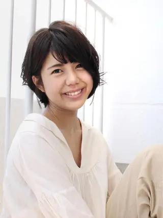 ショート カラー 増山 大起のヘアスタイル