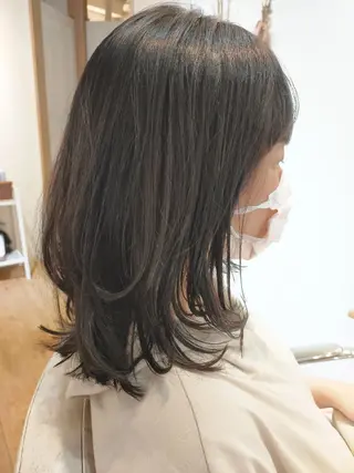 ミディアム 髪質改善/美髪矯正/ 京橋/satokoのヘアスタイル