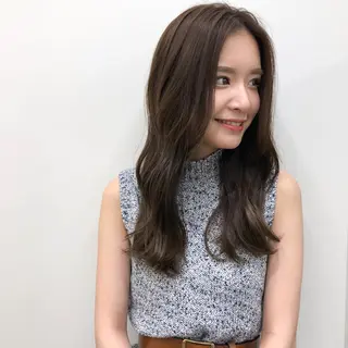 セミロング SANC hair salonのヘアスタイル