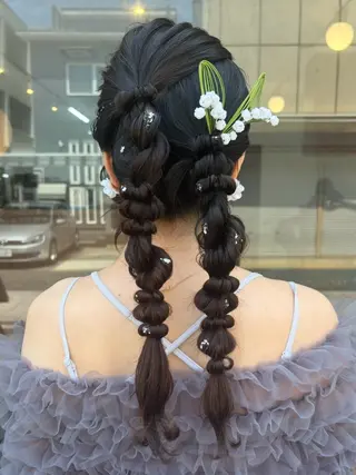 ロング 🌈トップデザイナー 金沢駅近nanamiのヘアスタイル