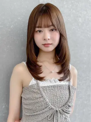 ミディアム 久米 春輝のヘアスタイル
