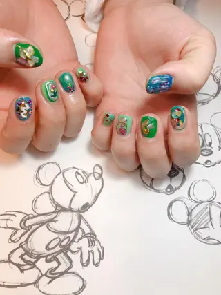 ネイル 平尾駅前/持込み専門 /owlnailのネイルデザイン