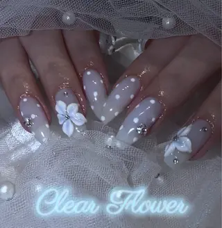 ネイル ️🫧moko 艶感🫧のネイルデザイン