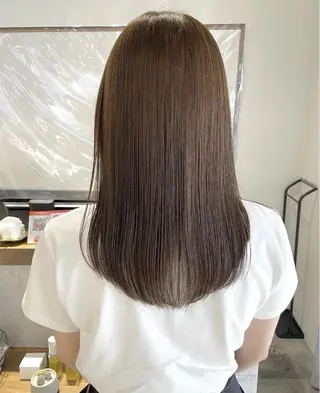 セミロング あつき/パーマ/縮毛 /ブリーチ特化🌟のヘアスタイル