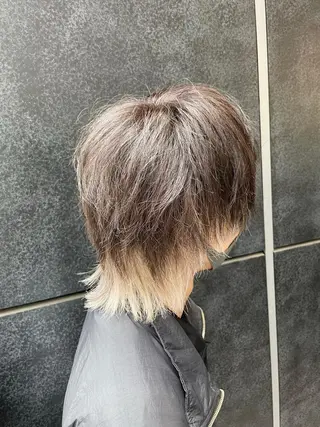 ショート メンズパーマ 工藤勇也のヘアスタイル