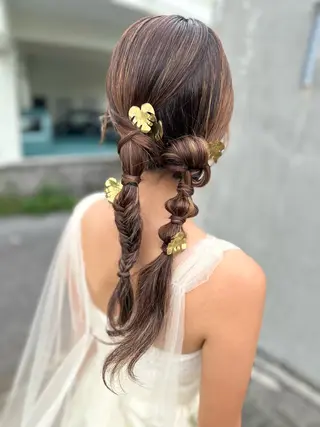 ヘアアレンジ 木村 友香のヘアスタイル