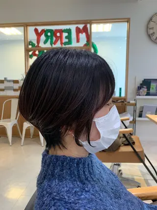 ショート 井上 浅朝のヘアスタイル