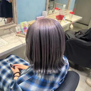 ミディアム カラー 🦋ブリーチ/カラー 専門AYA💖のヘアスタイル