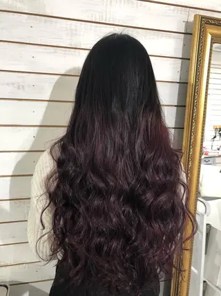 ロング カラー 🧡艶髪/エクステ 🫧🧡YUKI❄️のヘアスタイル