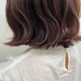 ミディアム カラー 🥞ベージュ系カラー 【すずきりほ】🥞のヘアスタイル