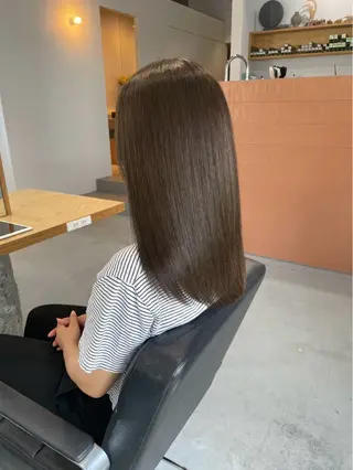 ロング カラー ✨髪質改善カラー✨ 韓国ヘア/伊藤知也のヘアスタイル