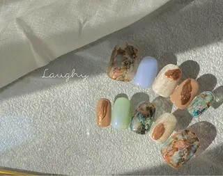 ネイル Nail Room Laughyのネイルデザイン