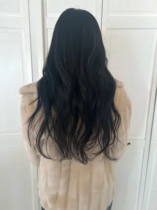 カラー ブリーチカラー🎀 韓国風/寺門美優のヘアスタイル