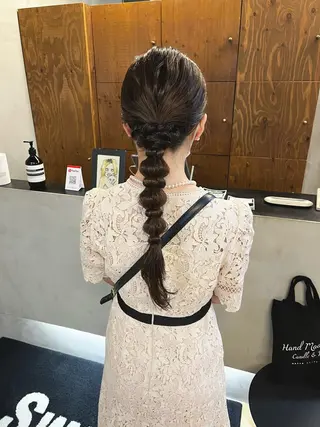 ロング カラー ヘアアレンジ ena/ブリーチなし 透明感・レイヤー🎀のヘアスタイル