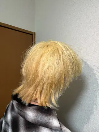 ショート 水戸/ブリーチカラー 中山りくのヘアスタイル
