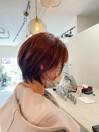 ショート カラー miho 🌼🌼🌼のヘアスタイル