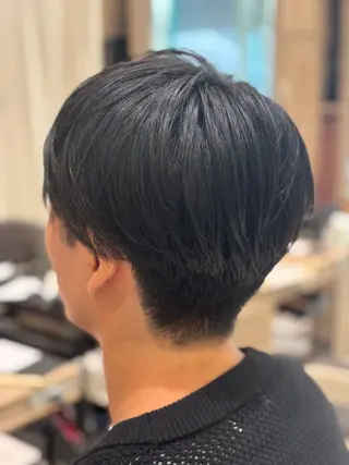 ショート メンズ 鈴木かのん/縮毛矯正 /ミニモ限定クーポンのヘアスタイル