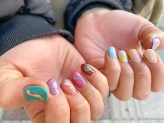 ネイル 表参道colore店 REICAのネイルデザイン