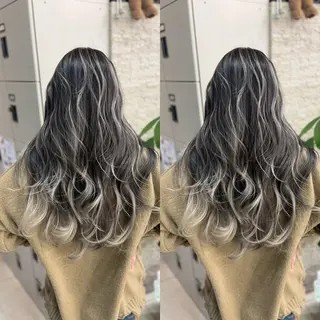 セミロング Y Uのヘアスタイル