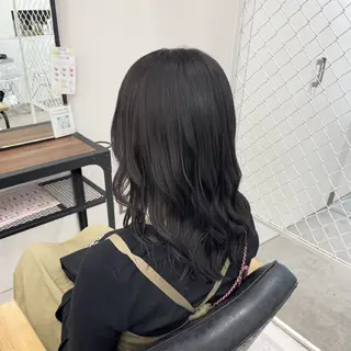 ミディアム カラー パーマ ヘアアレンジ メンズ mona/ ストレートスタイル✨のヘアスタイル
