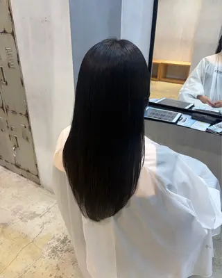 ロング 久永 香奈子のヘアスタイル