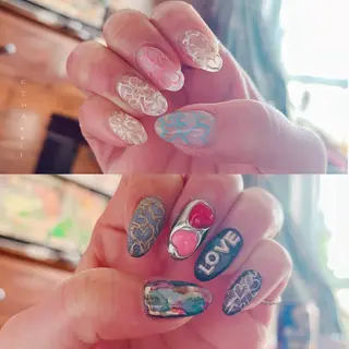 ネイル にじいろ nailのネイルデザイン