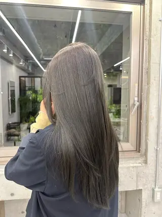 ロング カラー MAI/髪質改善/ 幹細胞トリートメントのヘアスタイル