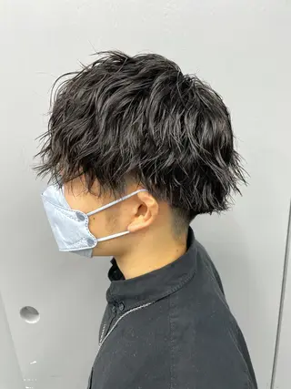 ショート カラー パーマ メンズ 🍃メンズヘア🍃 セヤシュウヘイのヘアスタイル