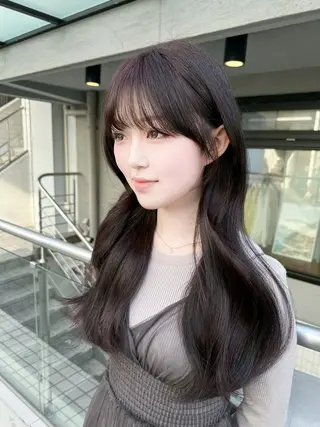 ロング カラー 美髪/レイヤー 表参道/ヒロキのヘアスタイル