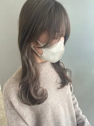 セミロング exfa sakura🪞のヘアスタイル