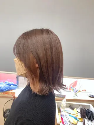ミディアム カラー hair salon　k2のヘアスタイル
