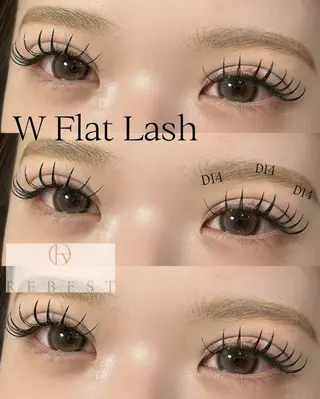 マツエク・マツパ REBEST天王寺 eye🩵Maayaのマツエク・マツパデザイン