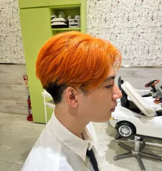 カラー メンズ くぼたひより /モデル様募集中のヘアスタイル