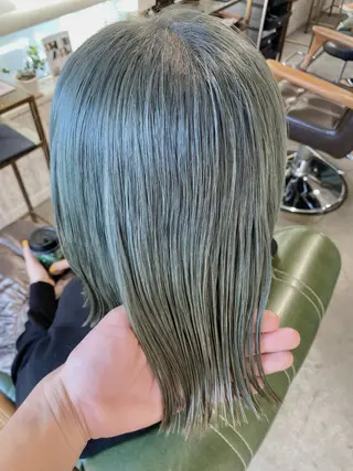 セミロング 白木 遥太のヘアスタイル