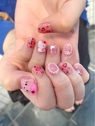 ネイル Nail ヌシん家 AKANEのネイルデザイン