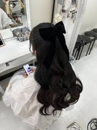 ヘアアレンジ ヘアセットサロン ココのヘアスタイル