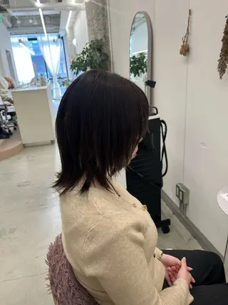 ショート カラー 透明感カラー/名古屋 /栄/木下奈々望のヘアスタイル
