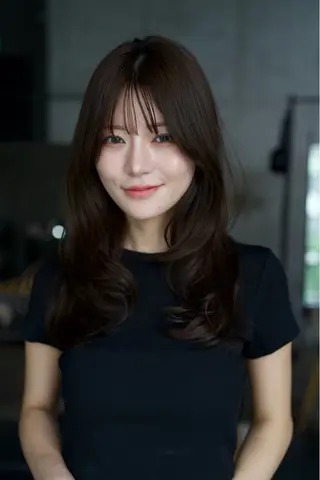 ロング カラー ヘアアレンジ 縮毛矯正特化 指名No.1shunのヘアスタイル