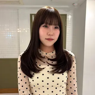ロング カラー ☕️NOA / レイヤーカット🍮のヘアスタイル